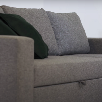 Sovesofa med chaiselong